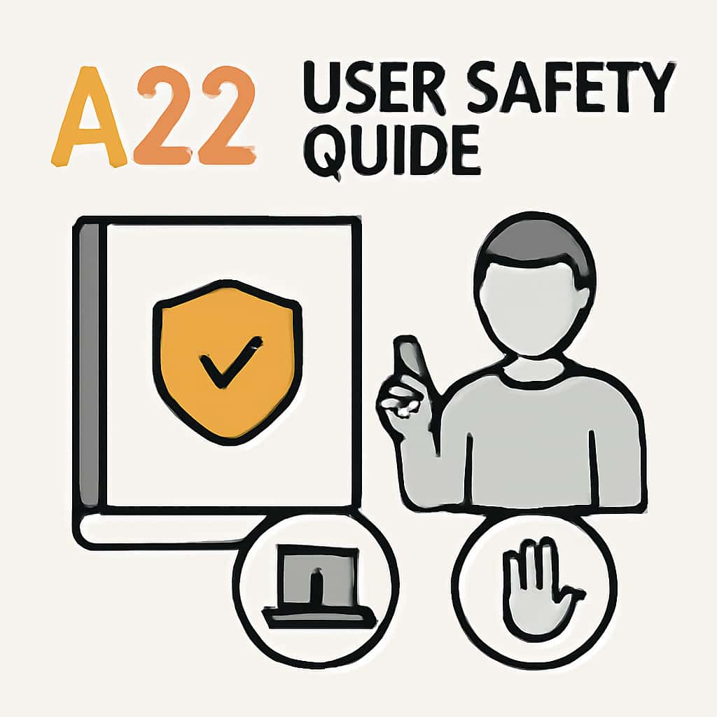 An educational diagram related to the A22 User Safety Guide with clear text.