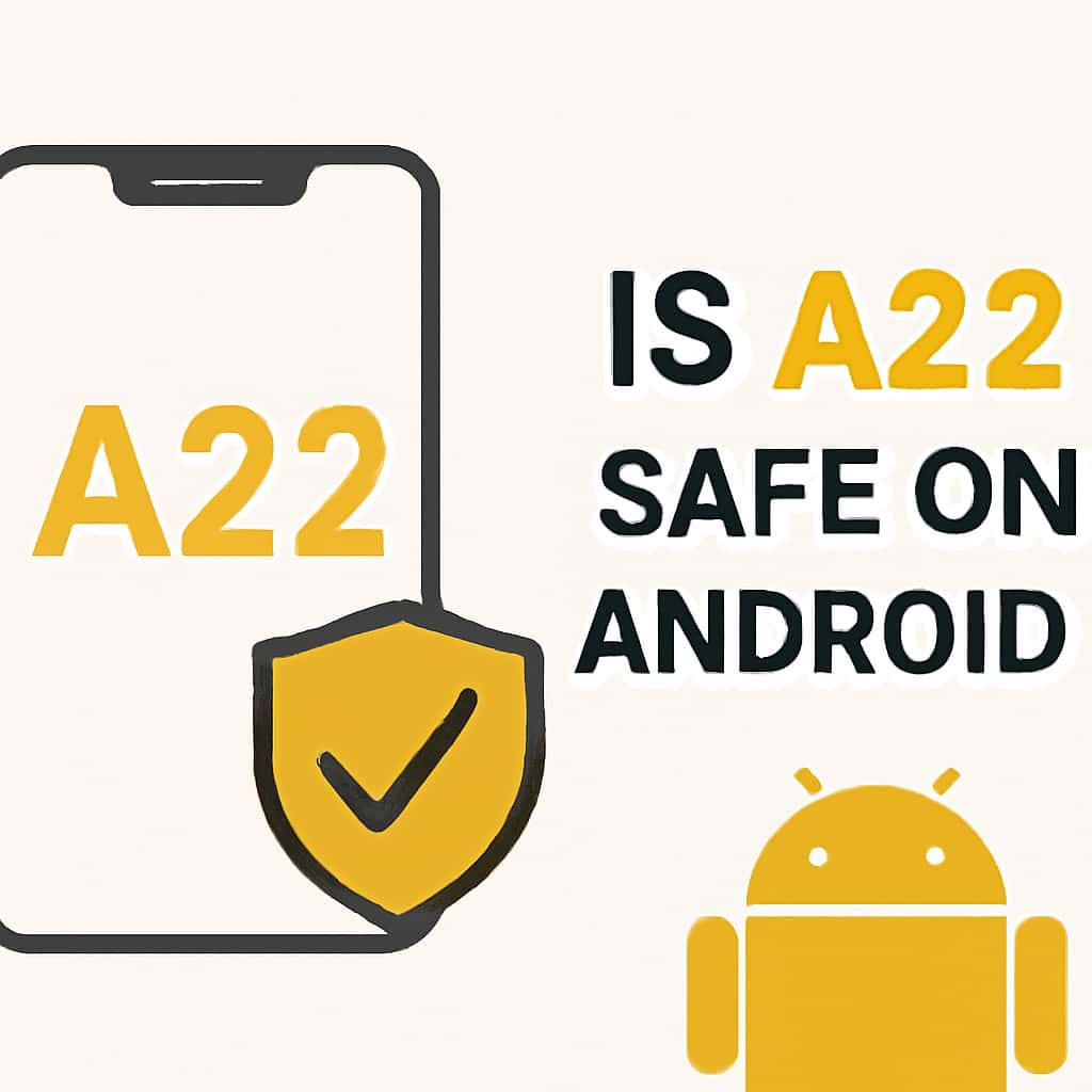 An educational diagram on A22's safety features.